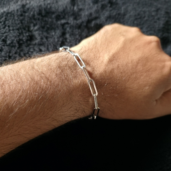 Stainless Steel  Chain Bracelet - Picture 5 of 6